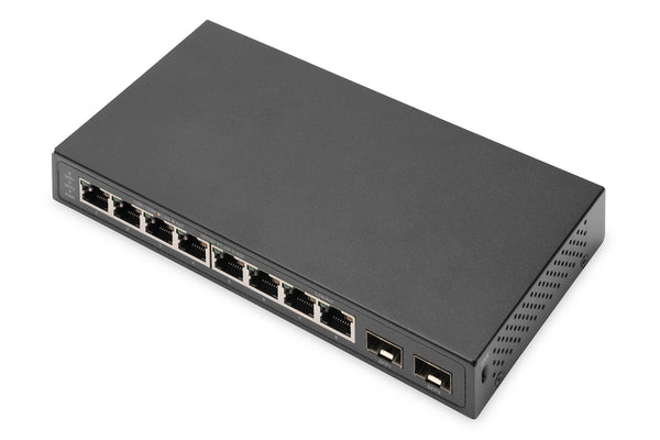 Digitus DN-80067 netværksswitch Ikke administreret Gigabit Ethernet (10/100/1000) Sort