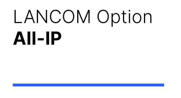 LANCOM All-IP Option Administration af netværk 1 licens(er)