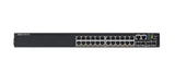 DELL N2224PX-ON Administreret L3 2.5G Ethernet (100/1000/2500) Strøm over Ethernet (PoE) 1U Sort