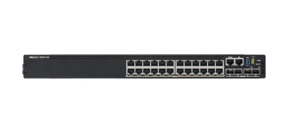 DELL N2224PX-ON Administreret L3 2.5G Ethernet (100/1000/2500) Strøm over Ethernet (PoE) 1U Sort
