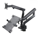 Maclean MC-813 skærmbeslag og -stativer 81,3 cm (32") Skrivebord Sort