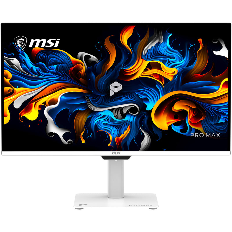 MSI Pro MAX 271UPXW12G computerskærm 67,3 cm (26.5") 3840 x 2160 pixel UltraWide Full HD QD-OLED Hvid