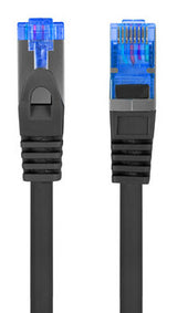Lanberg PCF6A-10CC netværkskabel Sort 2 m Cat6a S/FTP (S-STP)
