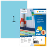 HERMA 4403 selvklæbende etiket Rektandel Permanent Blå 100 stk