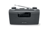 Muse M-058 R Bærbar Analog Sort, Grå