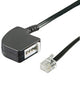 Goobay RJ-11/TAE F Adapter Sort
