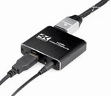 Gembird UHG-4K2-01 USB grafisk adapter Sort