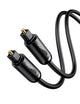 Ugreen 70892 lydkabel 2 m Toslink Sort