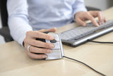 BakkerElkhuizen Evoluent3 mus Kontor Højre hånd USB Type-A Laser 2600 dpi