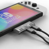 Satechi ST-HXRSDM dockingstation Docking USB 3.2 Gen 2 (3.1 Gen 2) Type-C Grå