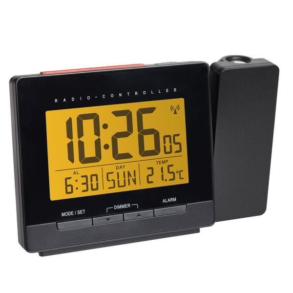 TFA-Dostmann 60.5016.01 vækkeur Digital alarmur Sort