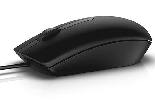 DELL MS116 mus Kontor Ambidextrous USB Type-A Optisk 1000 dpi