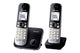 Panasonic KX-TG6812 DECT telefon Nummervisning Sort, Sølv