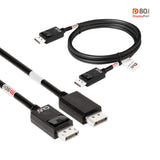 CLUB3D CAC-1091 DisplayPort kabel 1,2 m Sort