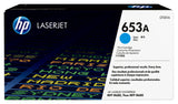 HP Original 653A LaserJet-tonerpatron, cyan