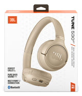 JBL Tune 530BT Headset Trådløs Opkald/musik USB Type-C Bluetooth Beige