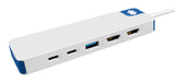 Targus HyperDrive Ledningsført Dock Hvid