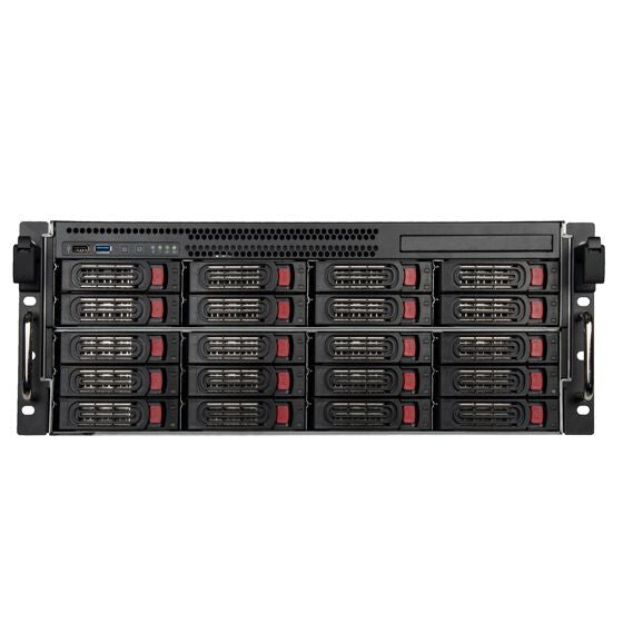 Silverstone SST-RM43-320-RS drevkabinet HDD kabinet Grå 2.5/3.5"