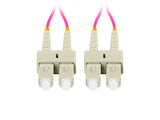 Lanberg FO-SUSU-MD41-0050-VT InfiniBand og fiberoptisk kabel 5 m SC Violet