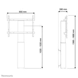 Neomounts PLASMA-W2250BLACK tv-beslag 2,54 m (100") Sort