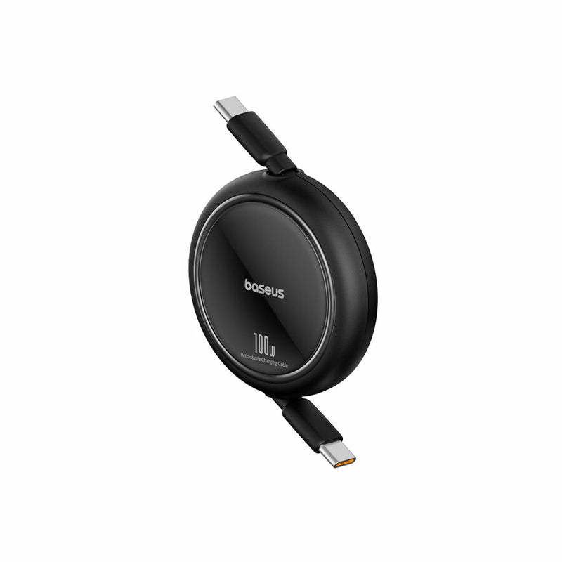 Baseus Free2Draw USB-kabel 1 m USB C 0,48 Gbit/sek. 100 W Sort