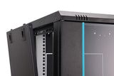 Digitus DN-37113 stativ 16U Vægmonteret stativ Sort