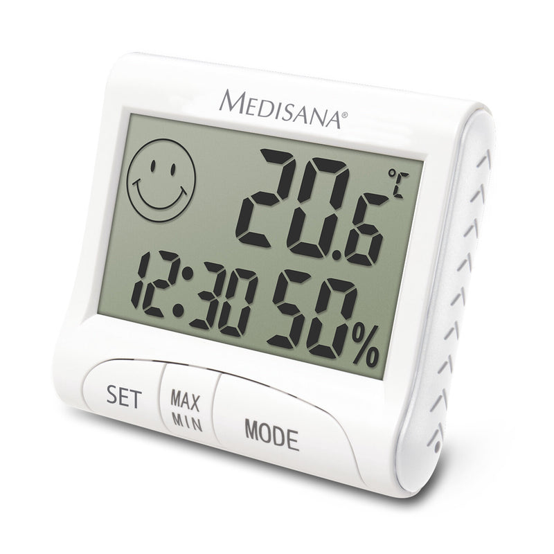 Medisana HG 100 Indendørs Elektronisk hygrometer Hvid