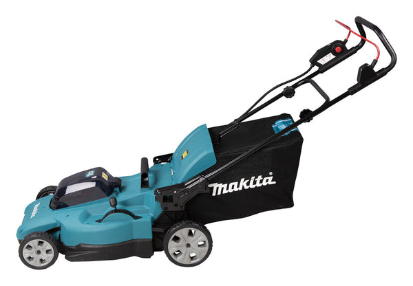 Makita DLM538Z plæneklipper Skubbe plæneklipper Batteri Sort, Blå, Metallic