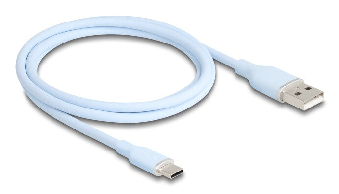 DeLOCK 81222 USB-kabel USB 2.0 1 m USB A USB C 0,48 Gbit/sek. Blå
