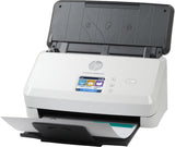 HP Scanjet Pro N4000 snw1 Sheet-feed Scanner Skanner med papir-tilførsel 600 x 600 dpi A4 Sort, Hvid