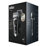 Braun Series 8 8567cc Folie shaver Trimmer Sort, Sølv