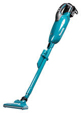 Makita DCL284FZB stav støvsuger & elektrisk kost 2-i-1 stangstøvsuger Batteri Dry Sort, Teal
