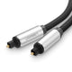 Ugreen 10539 lydkabel Toslink Sort