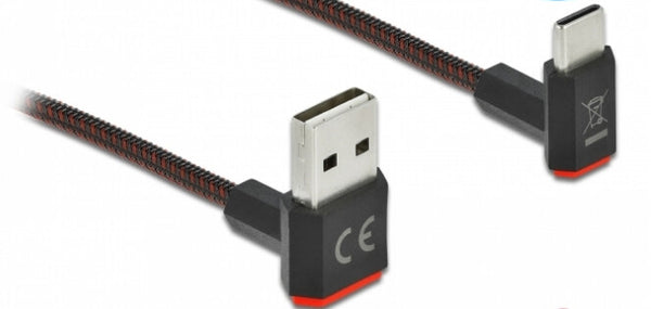 DeLOCK 85278 USB-kabel USB 2.0 2 m USB A USB C Sort
