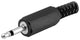 Goobay 11011 kabelsamler 3.5 mm Sort