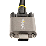 StarTech.com USB31CCSLKV1M USB-kabel USB 3.2 Gen 2 (3.1 Gen 2) 1 m USB C 10 Gbit/sek. 100 W Sort, Grå