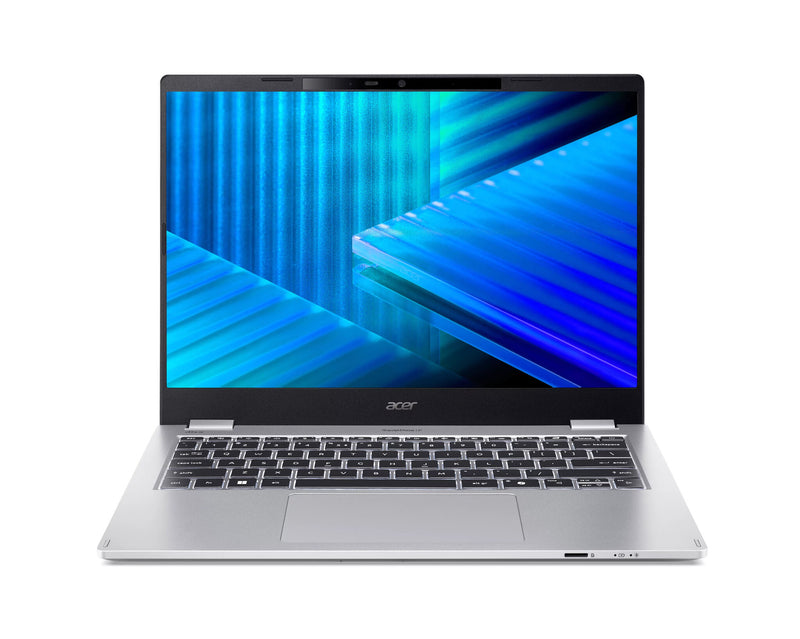 Acer TravelMate P4 TMP414-55-TCO-5880 Intel Core Ultra 5 225U Laptop 35,6 cm (14") WUXGA 16 GB DDR5-SDRAM 512 GB SSD Wi-Fi 7 (802.11be) Windows 11 Pro Blå