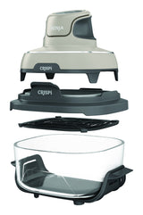 Ninja CRISPi Enkelt 4,5 L 1700 W Varmluftsteger Grå, Stenfarve, Transparent