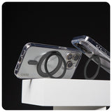 PanzerGlass CARE™ by ® Case Transparent m. Sort Kickstand & MagSafe iPhone 16 Plus