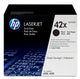 HP Originale 42X LaserJet-tonerpatroner med høj kapacitet, sort, 2-pak