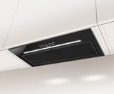 Amica OMP6255BG emhætte Indbygget Sort 389 m³/t