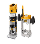 DeWALT DCW604NT-XJ router og overfræser Sort, Gul 25500 rpm
