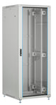 EFB Elektronik PEL-2466GR.G1SV stativ 24U Fritstående reol Grå