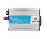 Extralink CAR VOLTAGE CONVERTER 12V - 230V, 500W, MODIFIED SINUS OPIM-500W strømadapter og vekselret Universel Aluminium