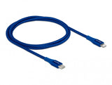 DeLOCK 85416 Lightning kabel 1 m Blå