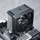 Jonsbo CR-1000 EVO Computerkølesystem Processor Luftkøler 12 cm Sort 1 stk