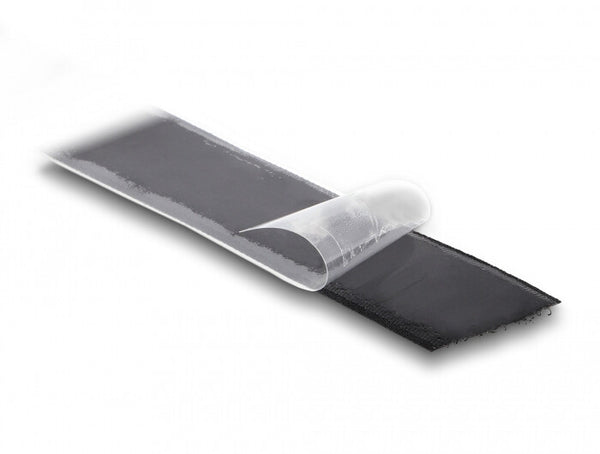 DeLOCK 20857 velcro lynlås Nylon, Polyester Sort