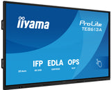 iiyama TE8613A-B3AG skilte display Interaktivt fladpanel 2,17 m (85.6") LCD Wi-Fi 500 cd/m² 4K Ultra HD Sort Berøringsskærm Indbygget processer Android 24/7