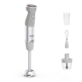 Tefal Quickchef+ HB673B30 blender Nedsænkning blender 1000 W Grå, Rustfrit stål