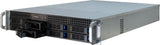 Inter-Tech IPC 2U-2408 Stativ Sort, Rustfrit stål